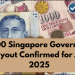 $1300 Singapore Government Payout Confirmed for July 2025 – Eligibility & Dates Inside