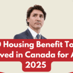 $600 Housing Benefit Top-Up Approved in Canada for August 2025 – CRA Eligibility Guide