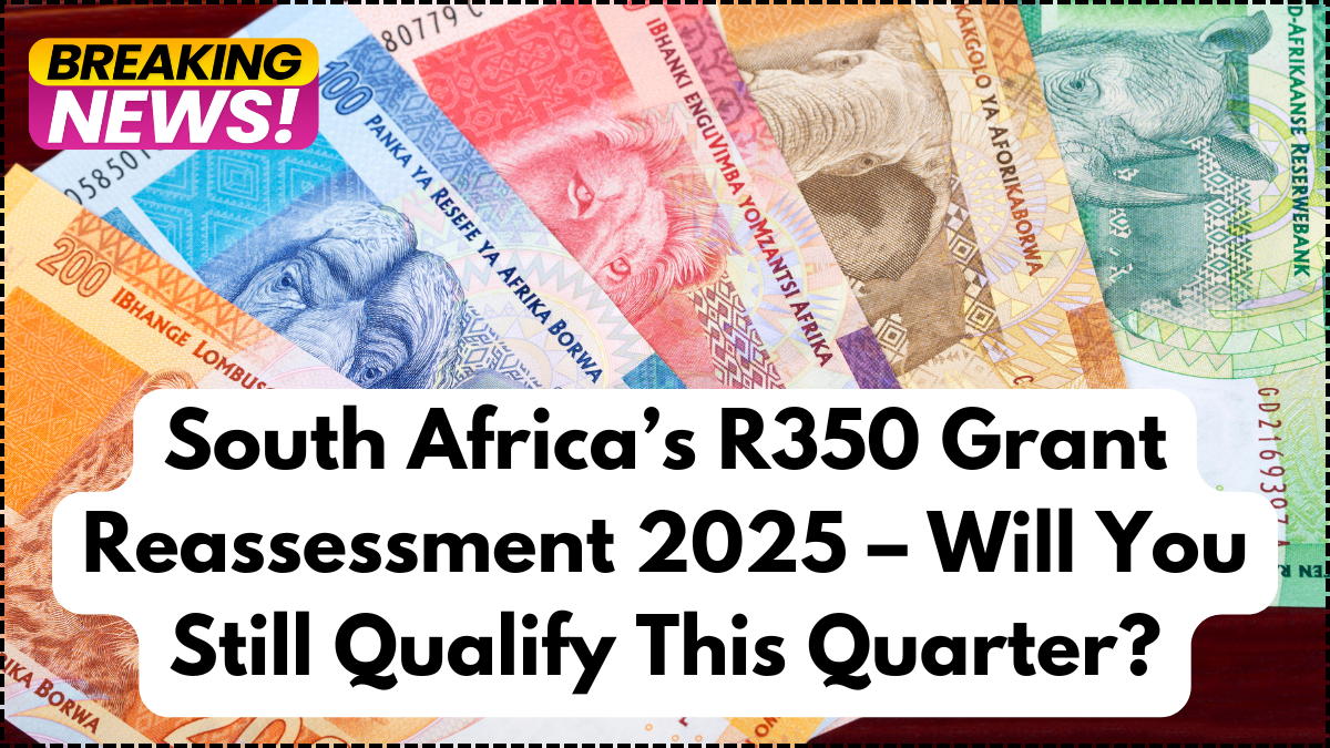 South Africa’s R350 Grant Reassessment 2025 – Will You Still Qualify This Quarter?