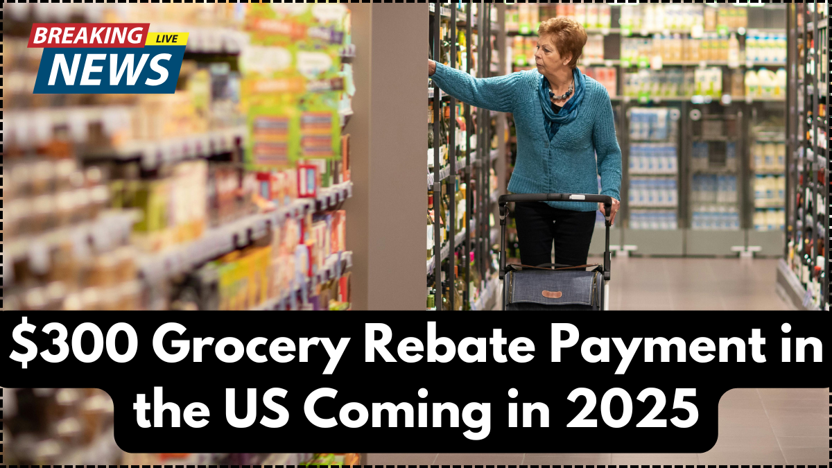 $300 Grocery Rebate Payment in the US – Who Qualifies and When It’s Coming in 2025