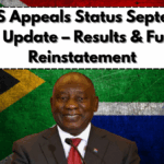 NSFAS Appeals Status September 2025 Update – Results & Funding Reinstatement