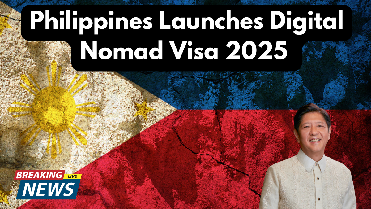 Philippines Launches Digital Nomad Visa 2025 – Live and Work Abroad