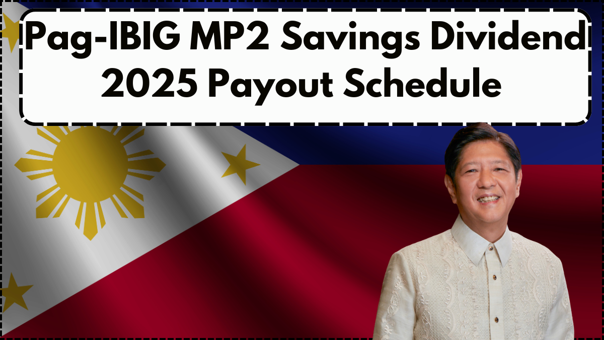 Pag-IBIG MP2 Savings Dividend 2025 Payout Schedule – Dividend Rates & Claim Guide