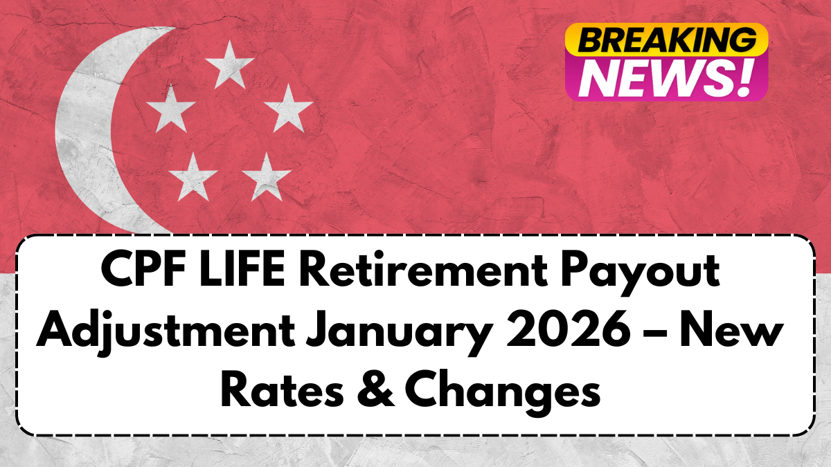 CPF LIFE Retirement Payout Adjustment January 2026 – New Rates & Changes