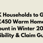 UK Households to Get £450 Warm Home Discount in Winter 2025 – Eligibility & Claim Guide