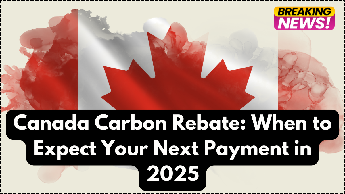 Canada Carbon Rebate: When to Expect Your Next Payment in 2025