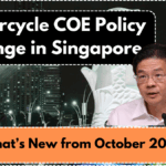 Motorcycle COE Policy Change in Singapore – What’s New from October 2025?