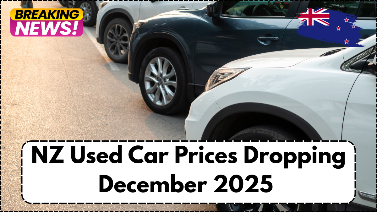 NZ Used Car Prices Dropping December 2025 – Top Deals Revealed