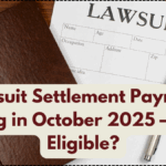 Lawsuit Settlement Payment Coming in October 2025 – Who’s Eligible?