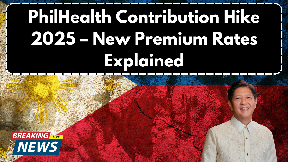 PhilHealth Contribution Hike 2025 – New Premium Rates Explained