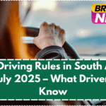 New Driving Rules in South Africa from July 2025 – What Drivers Must Know