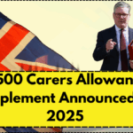 £500 Carers Allowance Supplement Announced for 2025 – DWP Support for Unpaid Carers