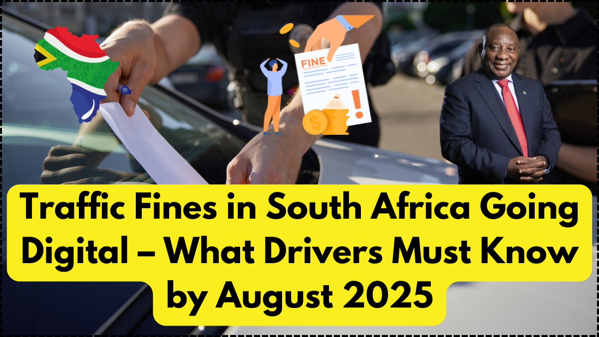 Traffic Fines in South Africa Going Digital – What Drivers Must Know by August 2025