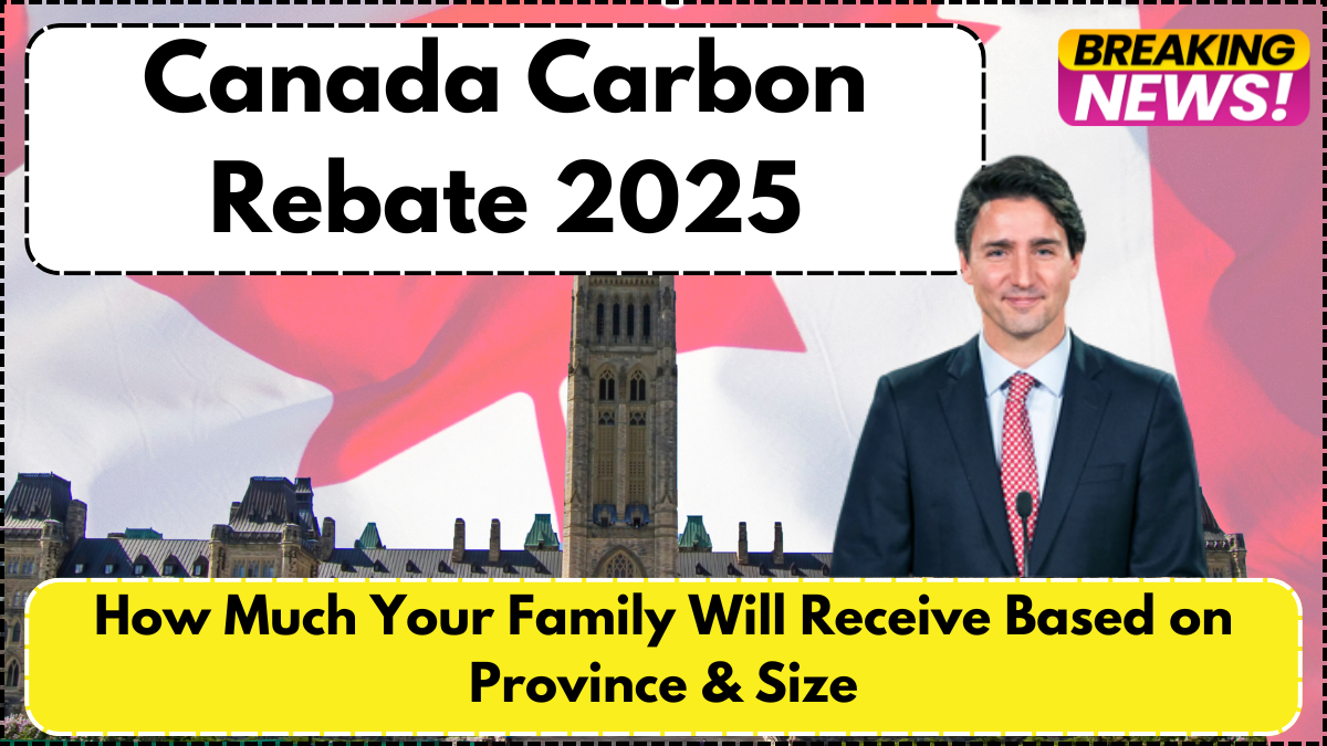 Canada Carbon Rebate 2025 – How Much Your Family Will Receive Based on Province & Size