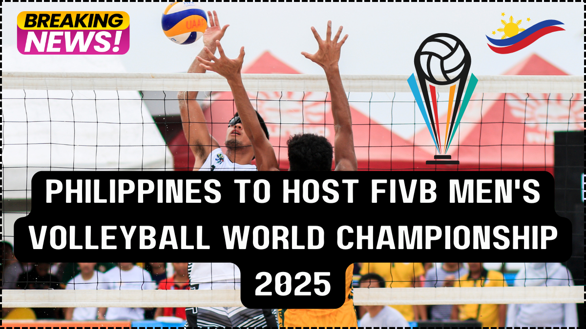Philippines To Host FIVB Men's Volleyball World Championship 2025
