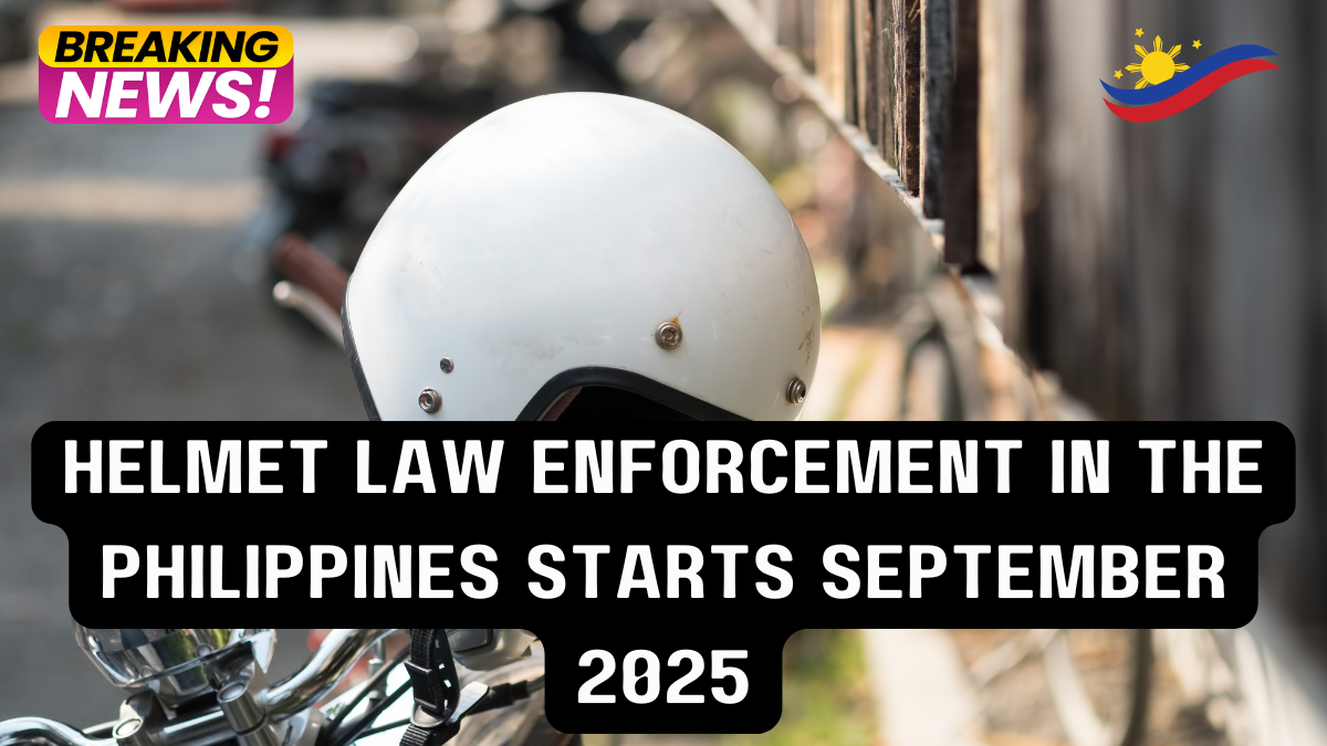 Helmet Law Enforcement in the Philippines Starts September 2025 – Fines and What to Expect